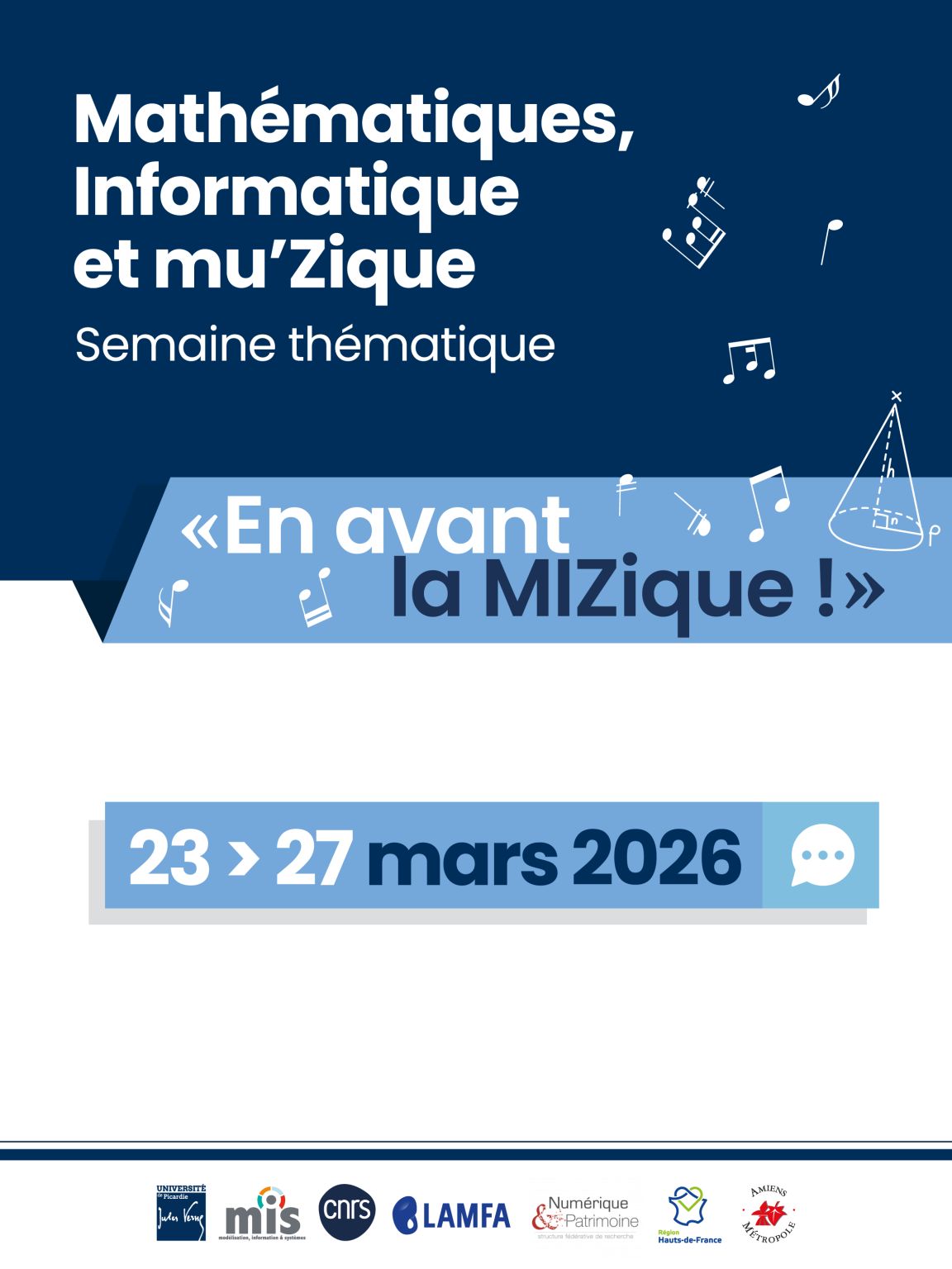 Affiche "en avant la MIZIQUE"